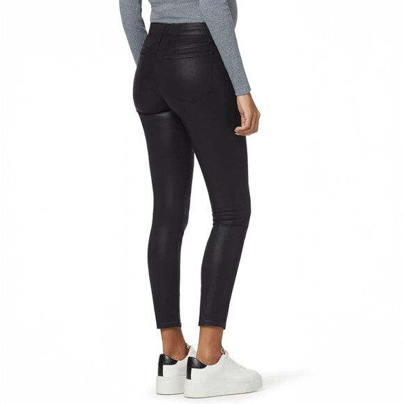 NWOT Joe's Jeans Womens The Icon Ankle Maternity 28 Black Sheen - Picture 2 of 4